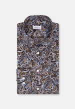 Slim Chemise Performance Paisley in Vert |  Seidensticker Onlineshop