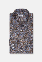 Slim Performance-Hemd Paisley in Grün |  Seidensticker Onlineshop