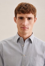 Regular Business Hemd Druck in Braun |  Seidensticker Onlineshop