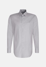 Regular Business Hemd Druck in Braun |  Seidensticker Onlineshop