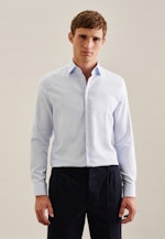 X-Slim Business Hemd Kleinmuster in Hellblau |  Seidensticker Onlineshop