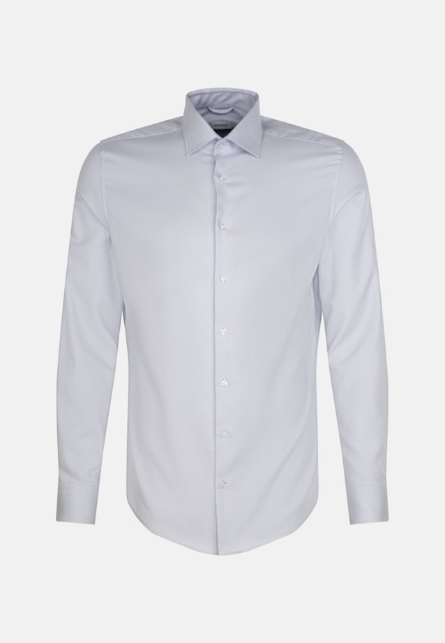 X-Slim Business Hemd Kleinmuster in Hellblau |  Seidensticker Onlineshop