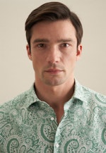 Regular Business Hemd Paisley in Grün |  Seidensticker Onlineshop