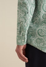 Regular Business Hemd Paisley in Grün |  Seidensticker Onlineshop