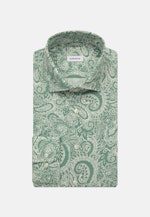 Regular Business Hemd Paisley in Grün |  Seidensticker Onlineshop