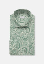 Regular Business Hemd Paisley in Grün |  Seidensticker Onlineshop