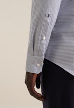 Slim Business shirt Structure in Medium Blue |  Seidensticker Onlineshop