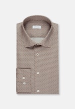 Slim Performance-Hemd Druck in Grau |  Seidensticker Onlineshop