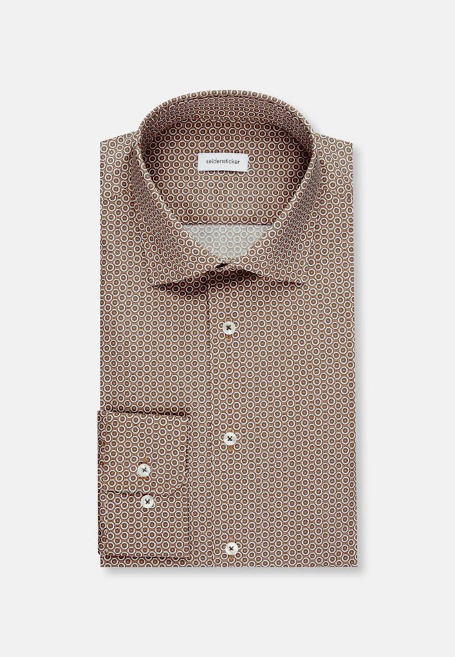 Slim Chemise Performance Imprimé dans Gris | Boutique en ligne Seidensticker