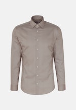 Slim Performance-Hemd Druck in Grau |  Seidensticker Onlineshop