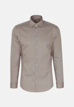 Slim Performance-Hemd Druck in Grau |  Seidensticker Onlineshop