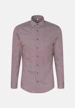 Slim Performance-Hemd Druck in Lila |  Seidensticker Onlineshop
