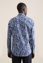 Slim Business Hemd Druck in Hellblau |  Seidensticker Onlineshop