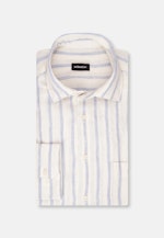 Regular Casual Hemd Streifen in Hellblau |  Seidensticker Onlineshop