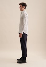 Slim Performance-Hemd Druck in Grau |  Seidensticker Onlineshop