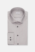 Slim Performance-Hemd Druck in Grau |  Seidensticker Onlineshop