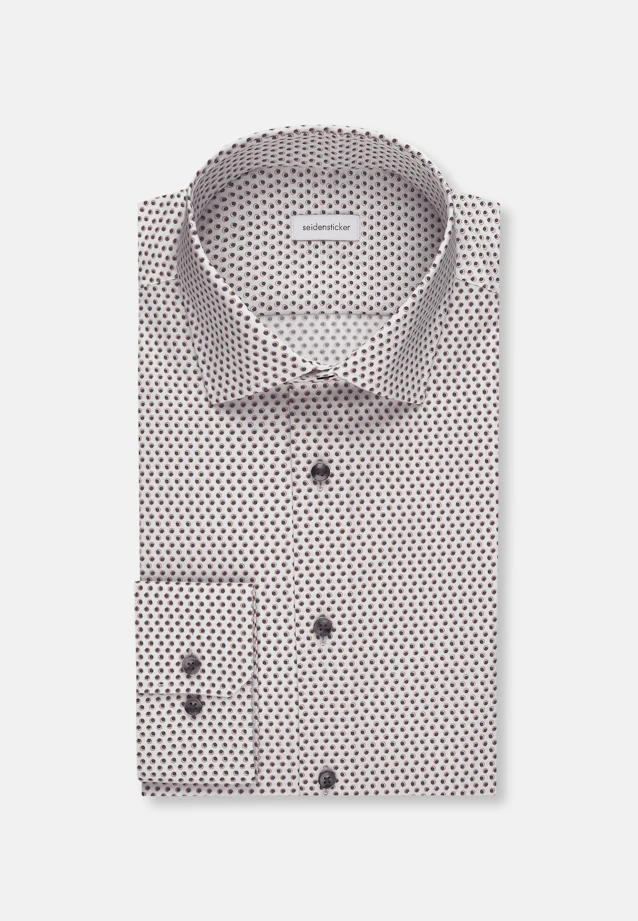 Slim Performance shirt Print in Grey |  Seidensticker Onlineshop