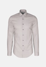 Slim Performance-Hemd Druck in Grau |  Seidensticker Onlineshop