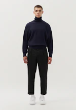Stand-Up Collar Pullover  , Uni in Dark Blue |  Seidensticker Onlineshop