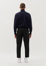 Stand-Up Collar Pullover  , Uni in Dark Blue |  Seidensticker Onlineshop