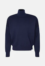 Stand-Up Collar Pullover  , Uni in Dark Blue |  Seidensticker Onlineshop