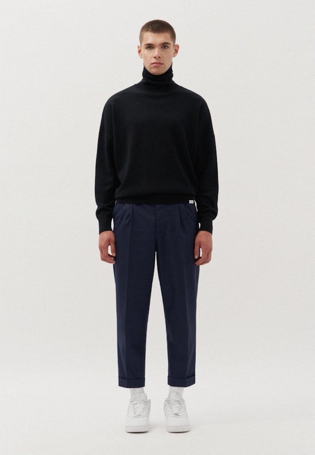 Oversized Pullover Uni in Noir |  Seidensticker Onlineshop