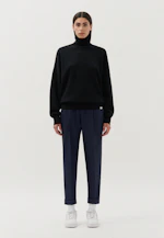 Oversized Pullover Uni in Schwarz |  Seidensticker Onlineshop