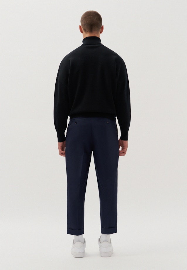 Oversized Pullover Uni in Noir |  Seidensticker Onlineshop