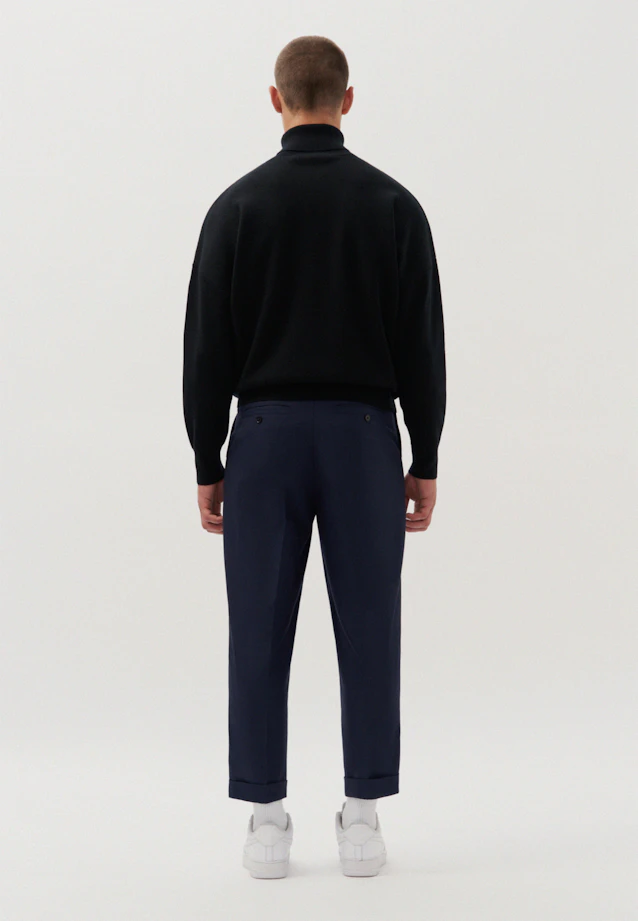 Oversized Pullover Uni in Schwarz |  Seidensticker Onlineshop