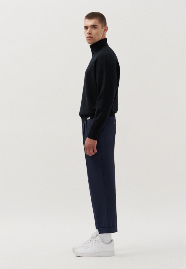 Oversized Pullover Uni in Noir |  Seidensticker Onlineshop