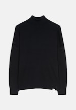 Oversized Pullover Uni in Noir |  Seidensticker Onlineshop