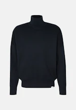 Oversized Pullover Uni in Schwarz |  Seidensticker Onlineshop