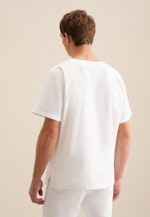 Regular Kasack Uni in Weiß |  Seidensticker Onlineshop