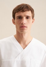 Regular Kasack Uni in Weiß |  Seidensticker Onlineshop