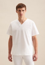 Regular Kasack Uni in Weiß |  Seidensticker Onlineshop