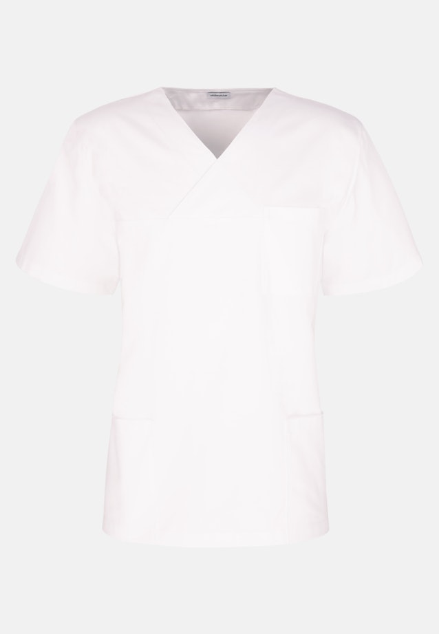 Regular Kasack Uni in Weiß |  Seidensticker Onlineshop