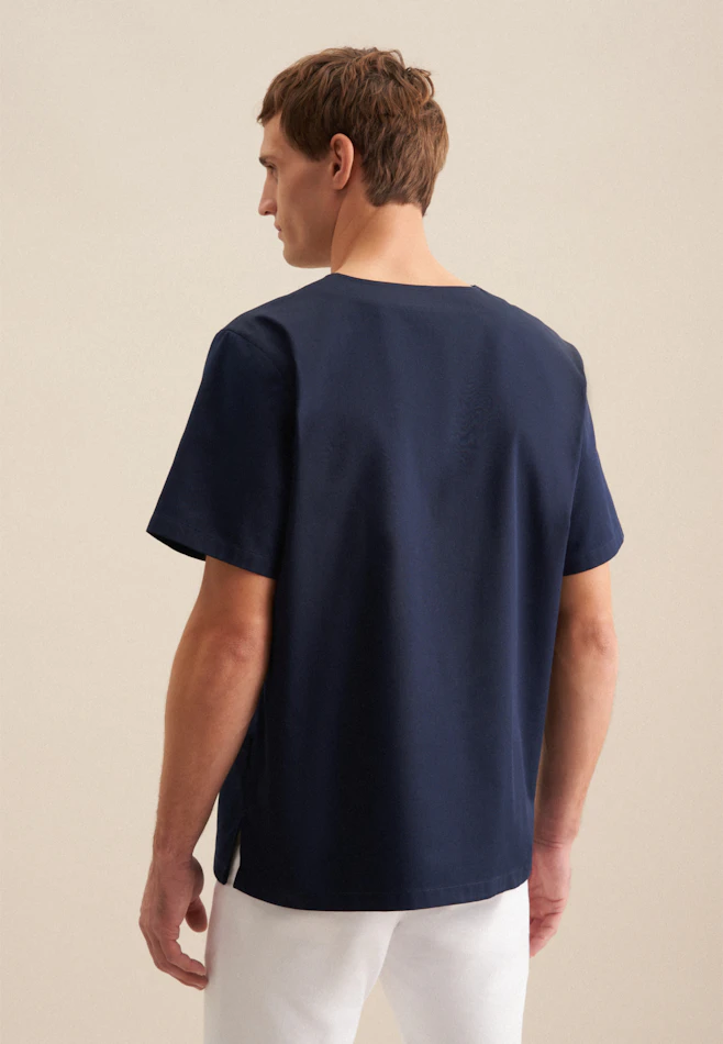 Regular Tunique medicale Uni dans Bleu Foncé | Boutique en ligne Seidensticker