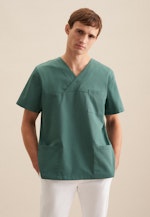 Regular Kasack Uni in Grün |  Seidensticker Onlineshop