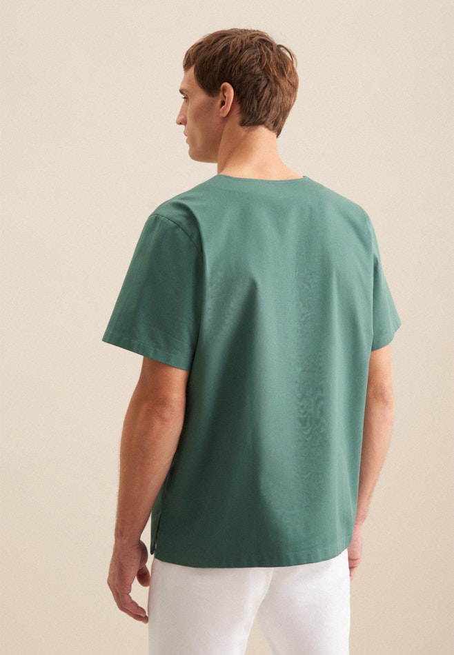 Regular Kasack Uni in Grün | Seidensticker Onlineshop