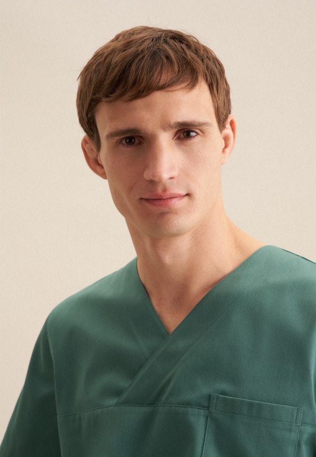 Regular Kasack Uni in Grün |  Seidensticker Onlineshop