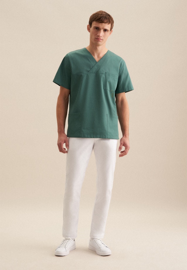 Regular Kasack Uni in Grün |  Seidensticker Onlineshop