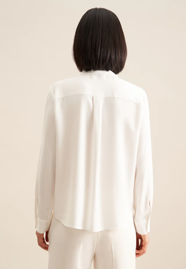 Hemdbluse Uni in Weiß |  Seidensticker Onlineshop