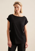 Shirt blouse in Black |  Seidensticker Onlineshop