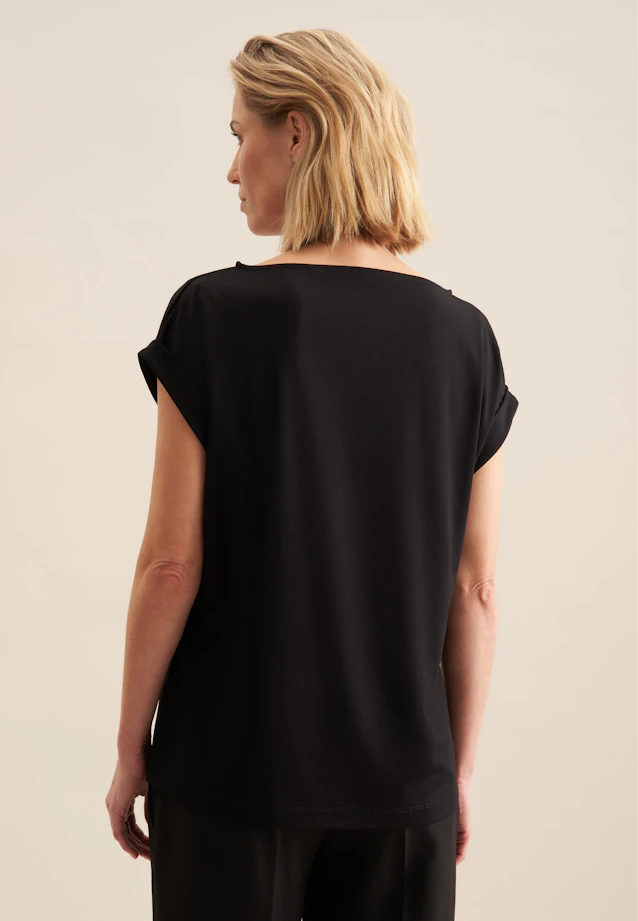 Shirt blouse in Black |  Seidensticker Onlineshop