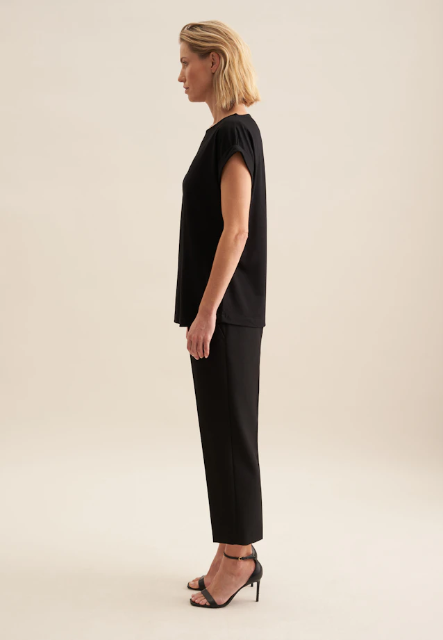 Shirt blouse in Black |  Seidensticker Onlineshop