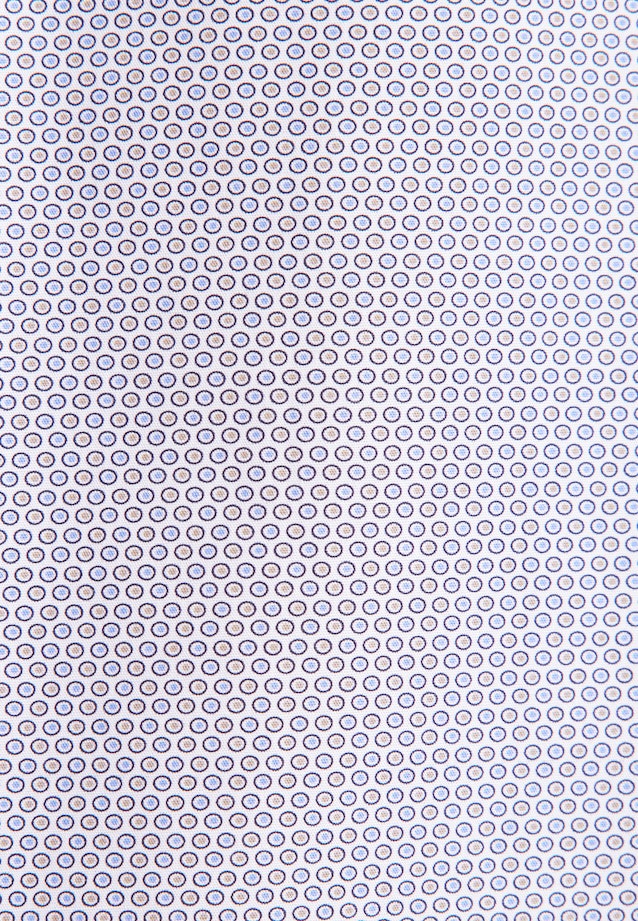 Regular Business Hemd Druck in Beige |  Seidensticker Onlineshop