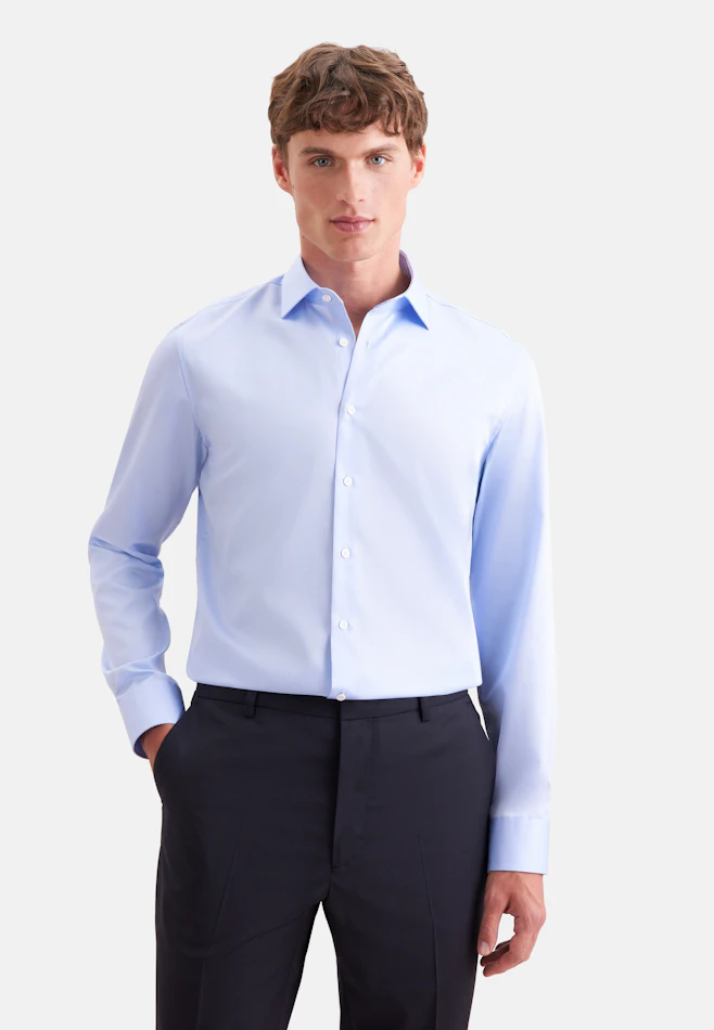 X-Slim Business Hemd Uni in Hellblau | Seidensticker Onlineshop