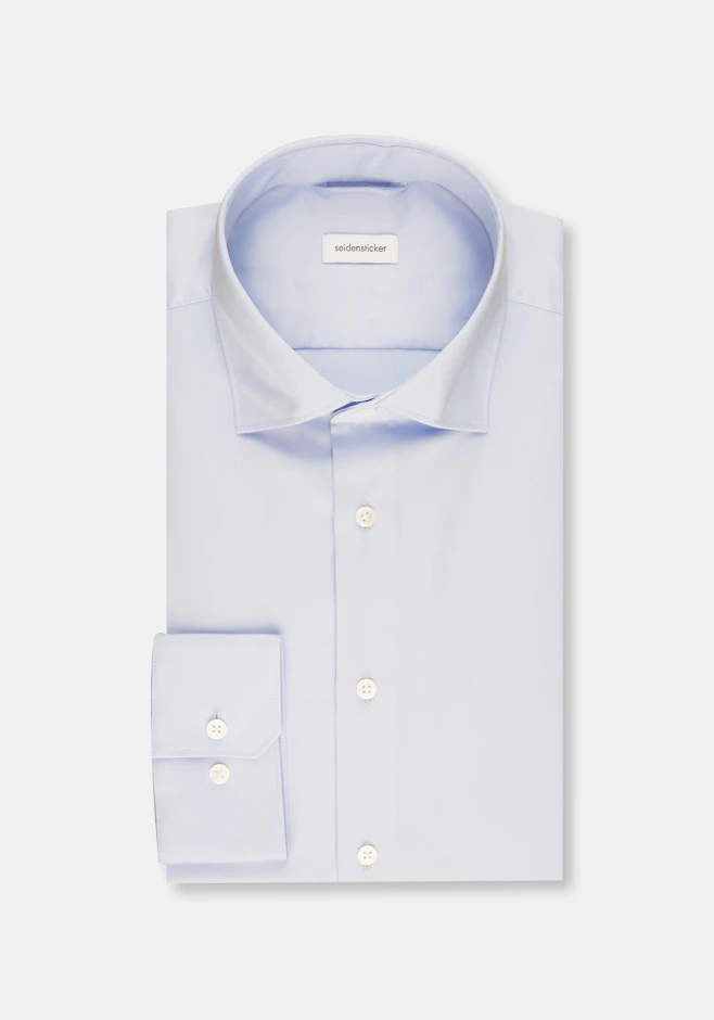 X-Slim Business shirt Uni in Hellblau | Seidensticker online shop