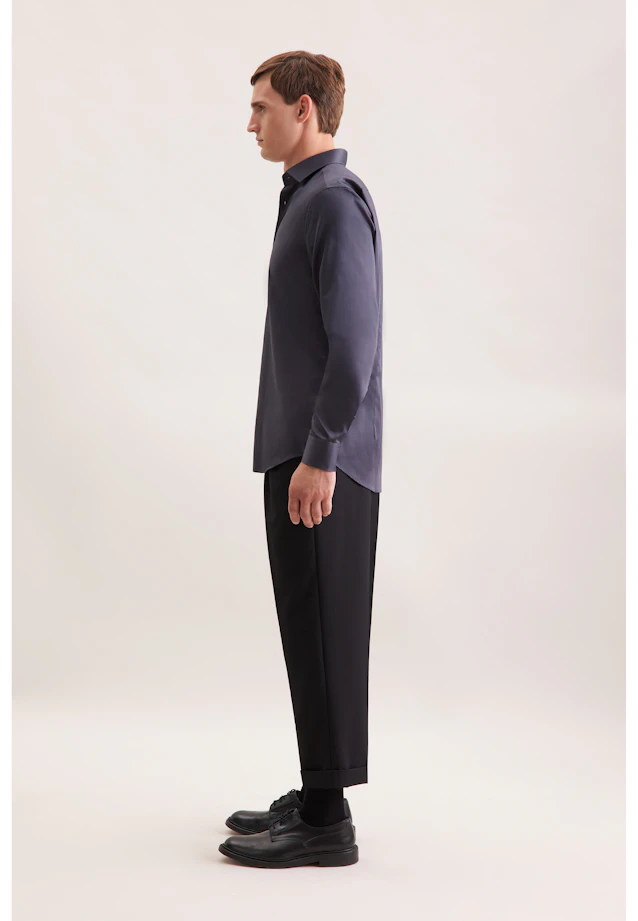 X-Slim Business shirt Uni in Grey |  Seidensticker Onlineshop