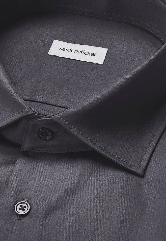 X-Slim Business shirt Uni in Grey | Seidensticker online shop
